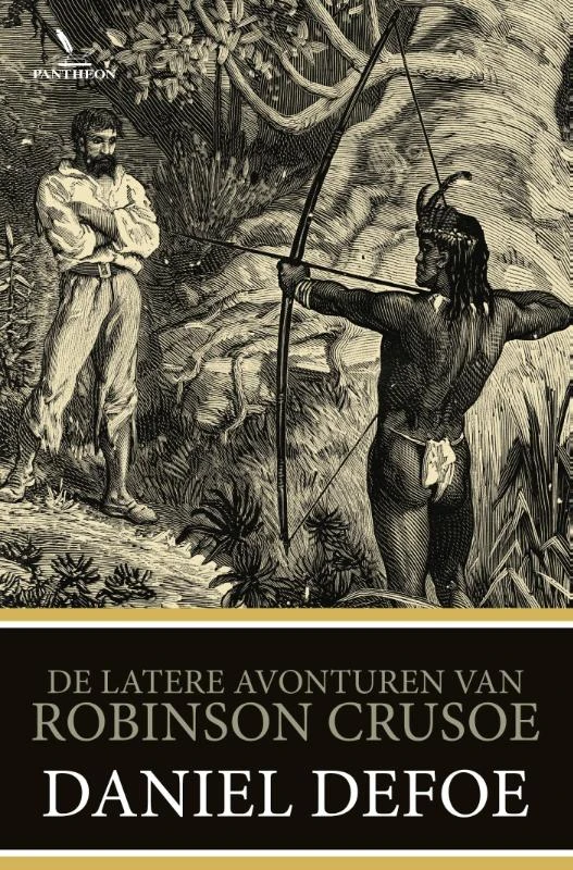 De latere avonturen van Robinson Crusoe – Daniël Defoe – boek cover