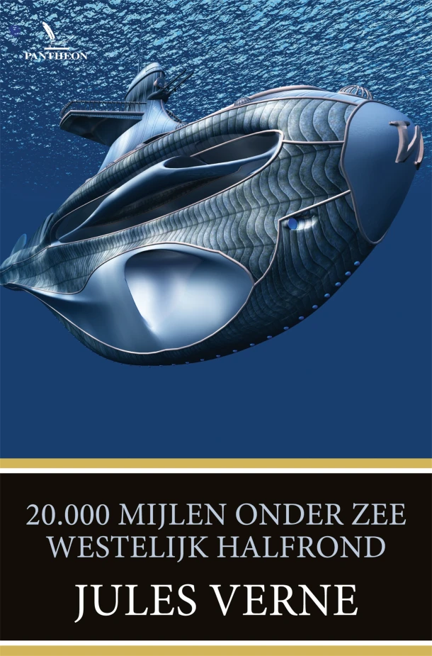 Westelijk halfrond – Jules Verne – boek cover