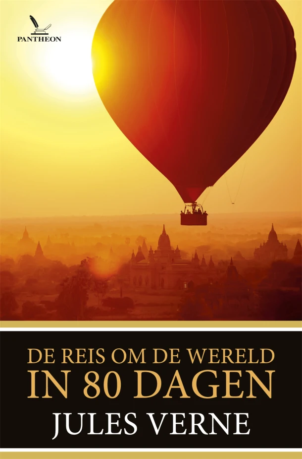 De reis om de wereld in 80 dagen – Jules Verne – boek cover
