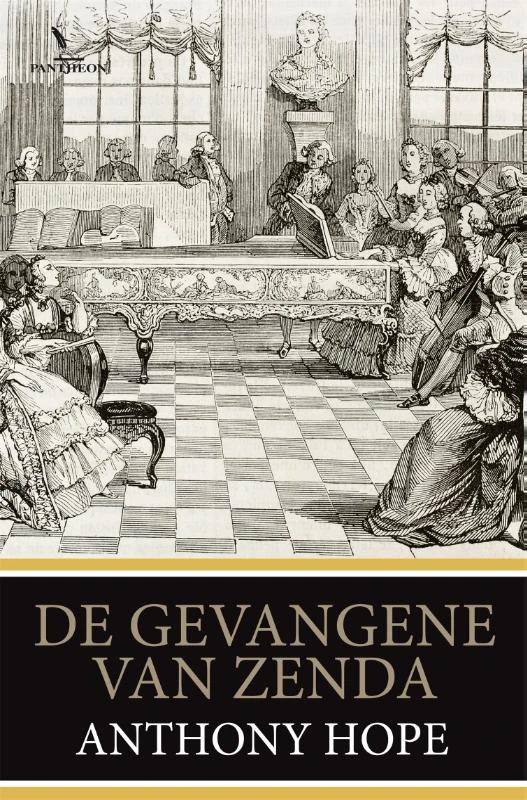De gevangene van Zenda – Anthony Hope – boek cover