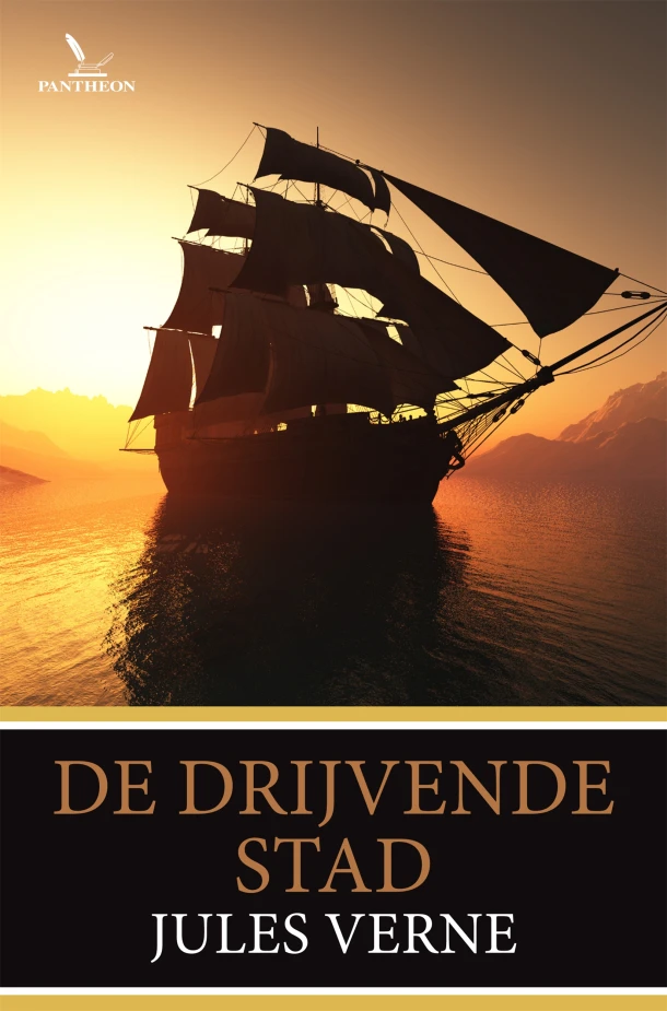 De drijvende stad – Jules Verne – boek cover