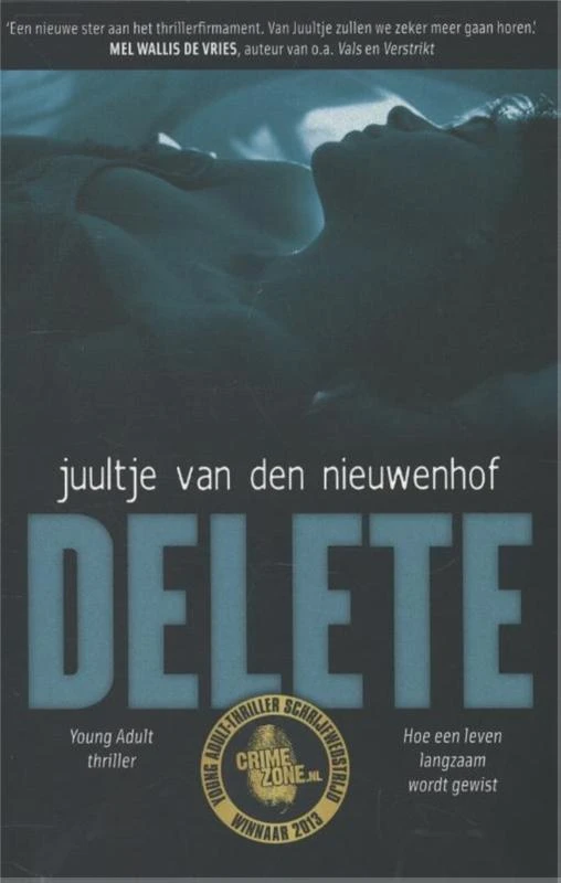 Delete – Juultje van den Nieuwenhof – boek cover