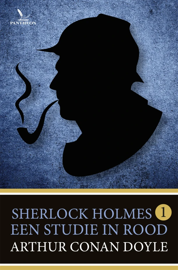 Een studie in rood – Arthur Conan Doyle – boek cover