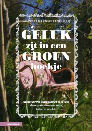 Geluk zit in een groen hoekje – Suzanne de Boer – boek cover