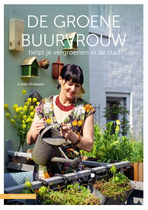 De groene buurvrouw – Carlijn Krielaars – boek cover