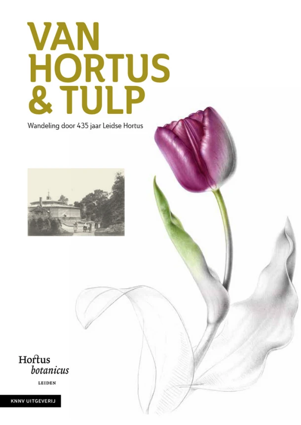 Van Hortus & tulp – Hortus botanicus Leiden – boek cover
