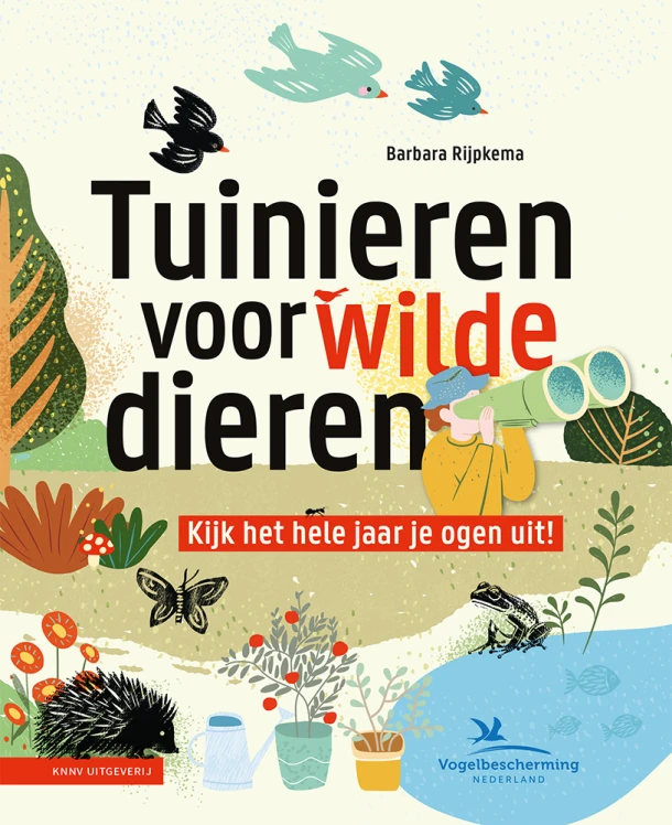 Tuinieren voor wilde dieren – Barbara Rijpkema – boek cover