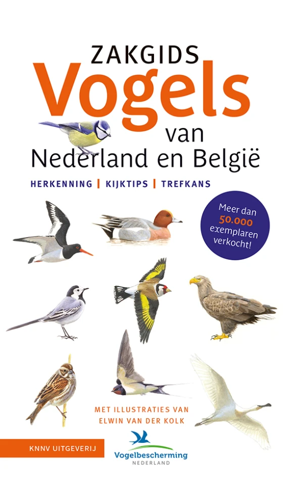 Zakgids Vogels van Nederland en België – Ger Meesters – boek cover