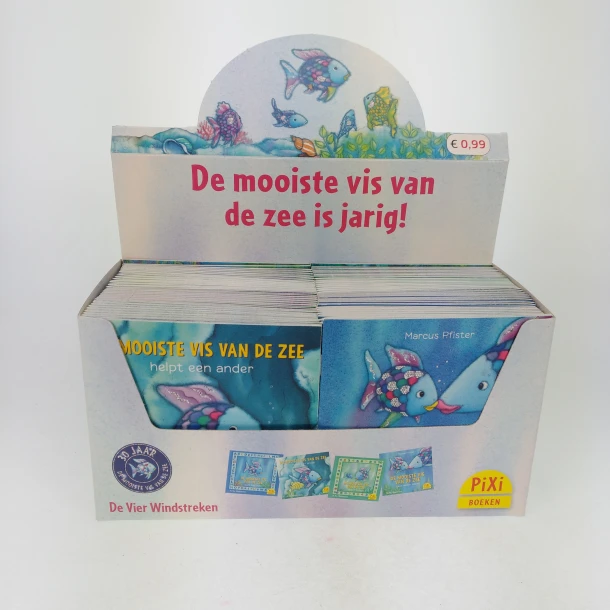 Pixi-Display: De mooiste vis van de zee 30 jaar, 4 x 16 ex. – Marcus Pfister – boek cover