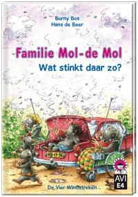 Familie Mol-de Mol wat stinkt daar zo? – Burny Bos – boek cover