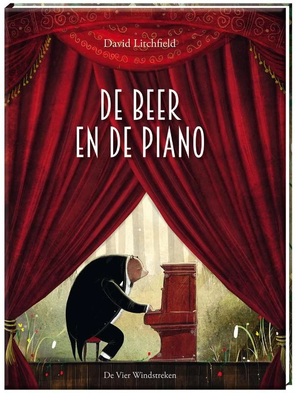 De beer en de piano – David Litchfield – boek cover