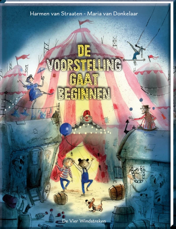 De voorstelling gaat beginnen – Maria van Donkelaar – boek cover
