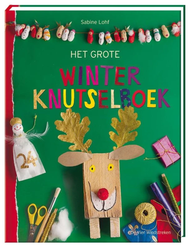 Het grote winterknutselboek – Sabine Lohf – boek cover