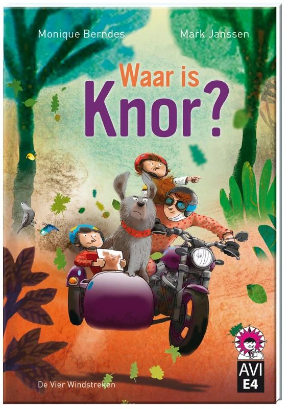 Waar is Knor? – Monique Berndes – boek cover