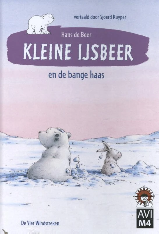 Kleine IJsbeer en de bange haas – Hans de Beer – boek cover
