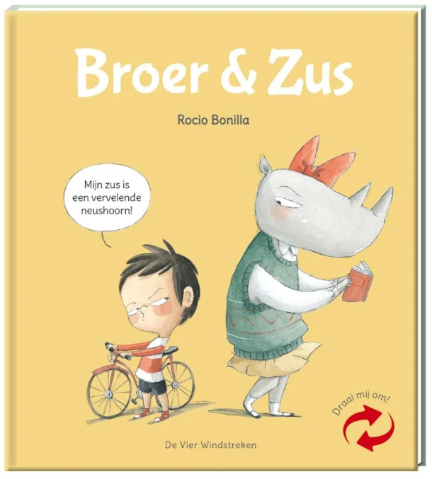 Broer & Zus – Rocio Bonilla – boek cover