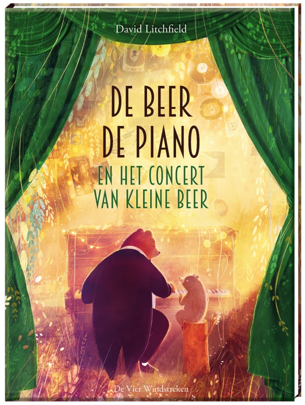 De beer, de piano en het concert van kleine Beer – David Litchfield – boek cover