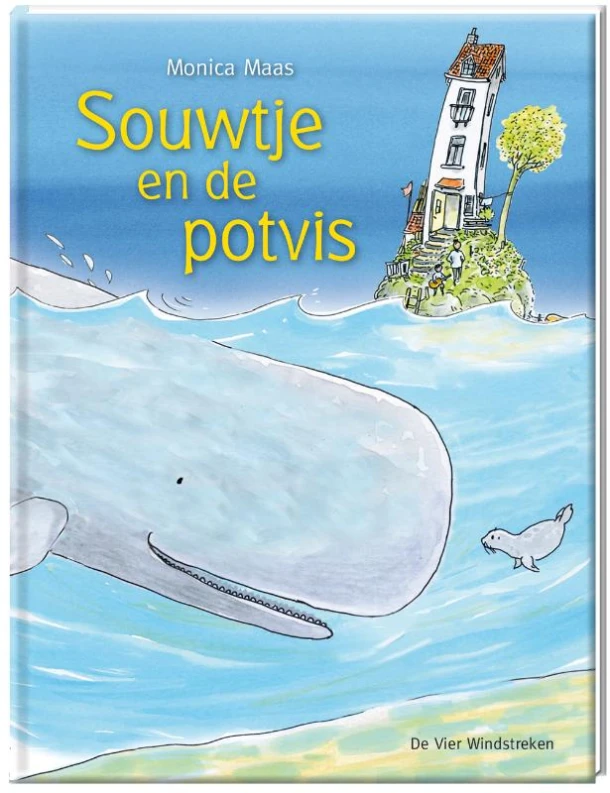 Souwtje en de potvis – Monica Maas – boek cover