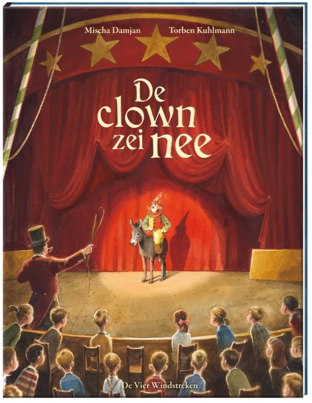 De clown zei nee – Mischa Damjan – boek cover