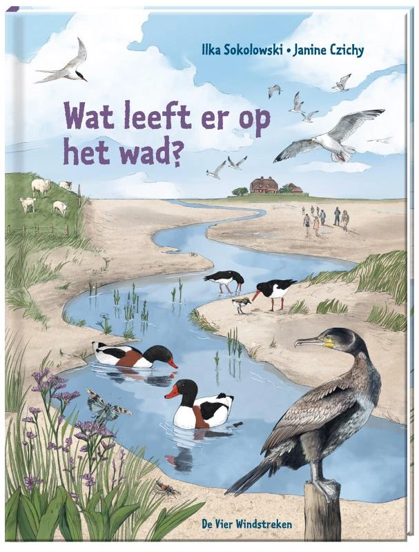 Wat leeft er op het wad? – Ilka Sokolowski – boek cover
