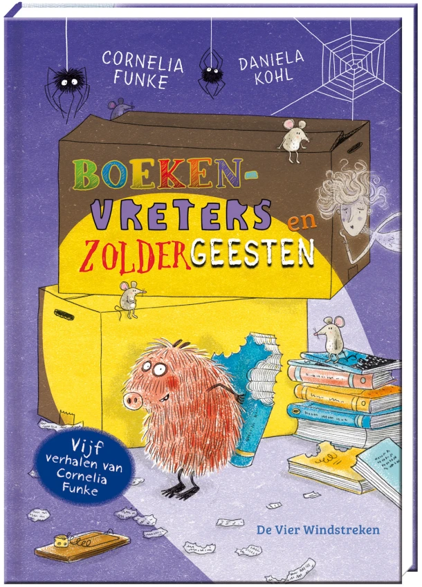 Boekenvreters en zoldergeesten – Cornelia Funke – boek cover