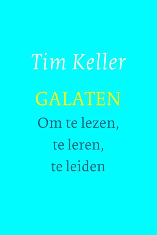 Galaten – Tim Keller – boek cover