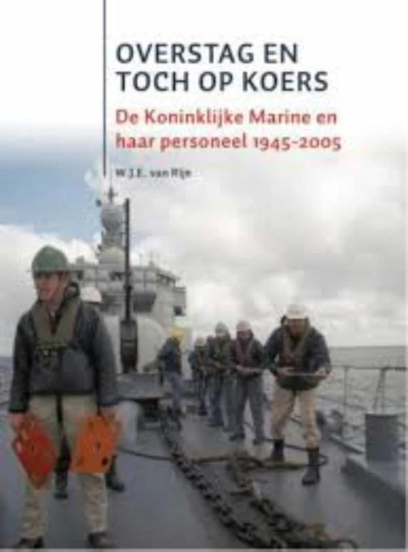 Overstag en toch op koers – W.J.E. van Rijn – boek cover