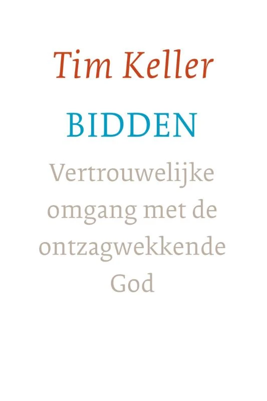Bidden – Tim Keller – boek cover