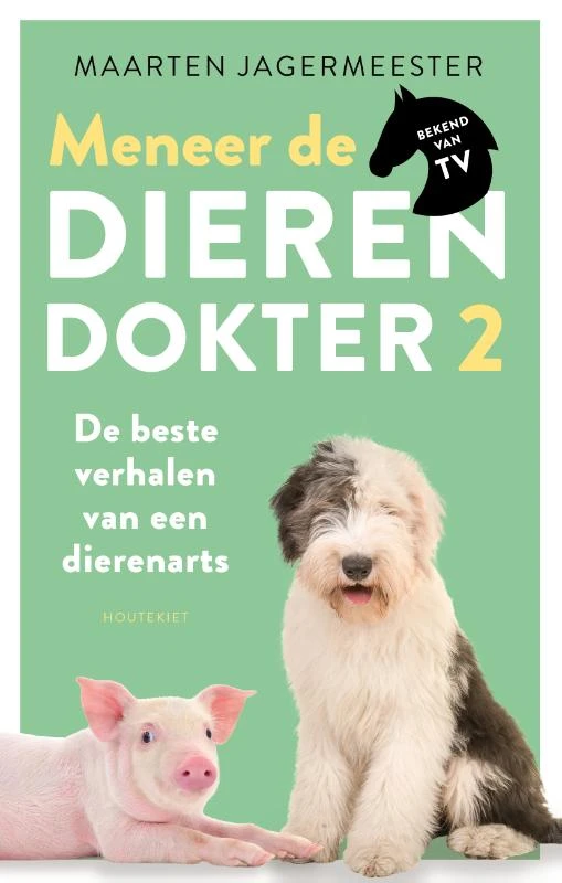 Meneer de dierendokter 2 – Maarten Jagermeester – boek cover