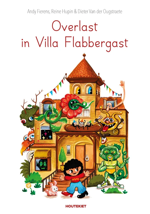 Overlast in Villa Flabbergast – Andy Fierens – boek cover