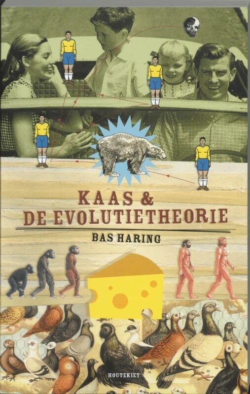 Kaas en de evolutietheorie – Bas Haring – boek cover