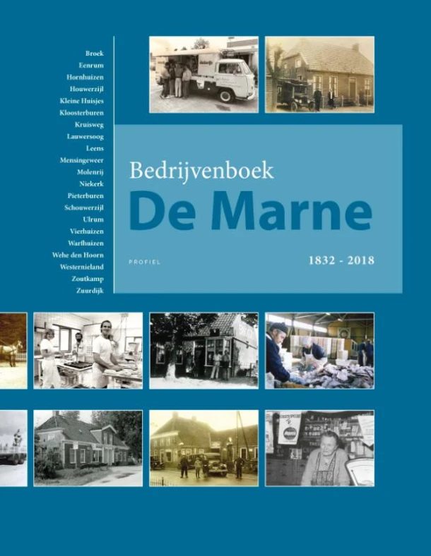 Bedrijvenboek De Marne – Jannes Russchen – boek cover