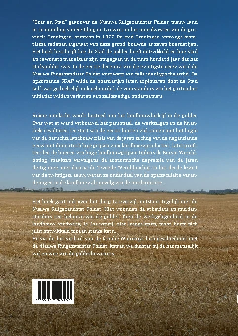 Boer en Stad – Berend Wierenga – boek cover