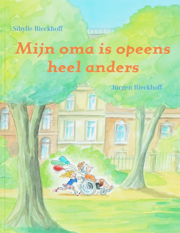 Mijn oma is opeens heel anders – S. Rieckhoff – boek cover