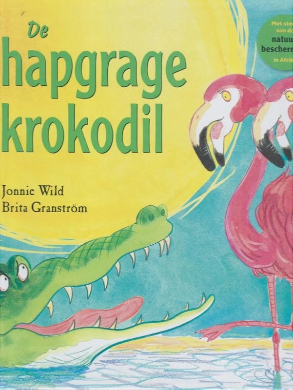 De hapgrage krokodil – Jonnie Wild – boek cover