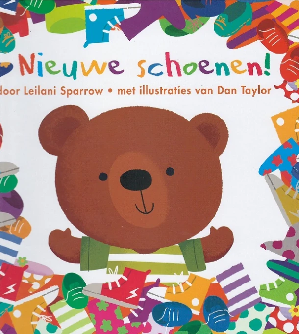 Nieuwe schoenen! – Leilani Sparrow – boek cover