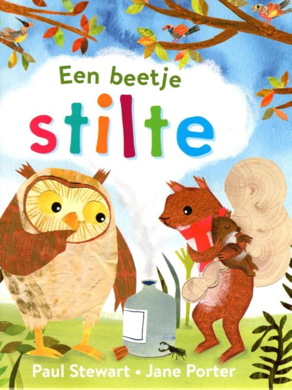 Een beetje stilte – Paul Stewart – boek cover