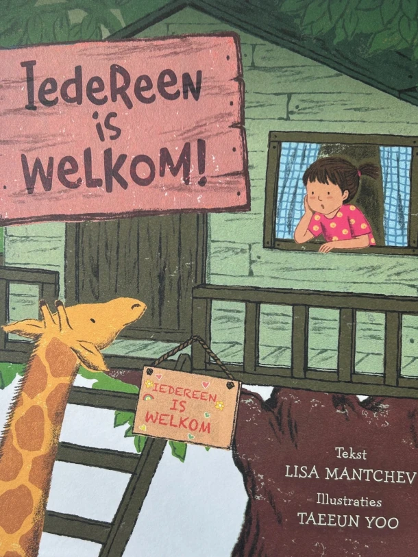 Iedereen is welkom – Lisa Mantchev – boek cover