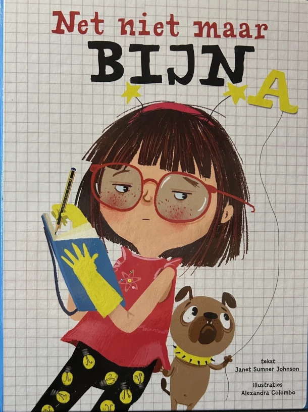 Net niet maar bijna – Janet Sumner Johnson – boek cover