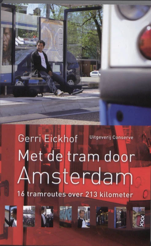 Met de tram door Amsterdam – Gerri Eickhof – boek cover
