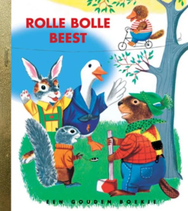 Rollebollebeest – Richard Scarry – boek cover