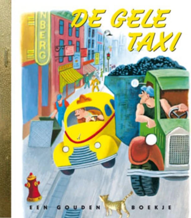 De gele taxi – L. Sprague Mitchell – boek cover