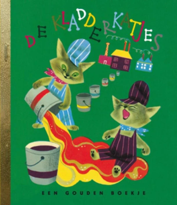 De kladderkatjes – M. Wise Brown – boek cover