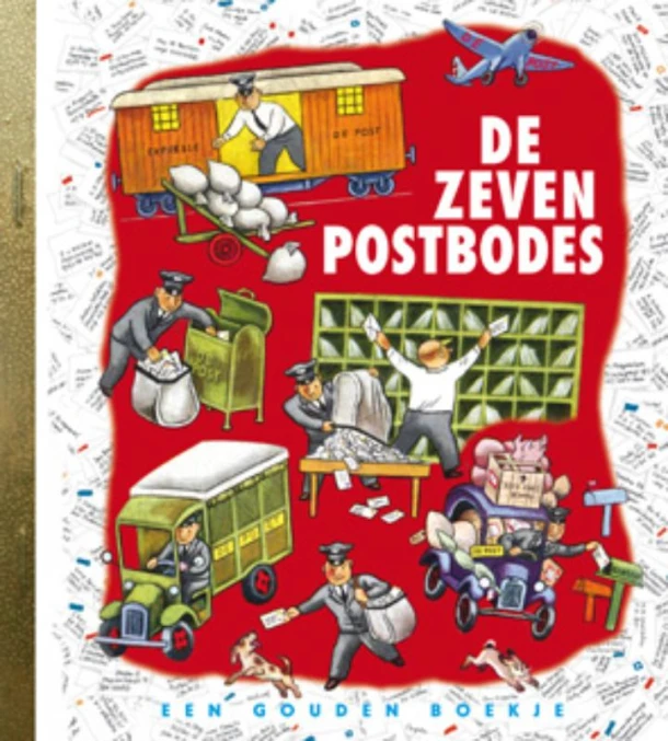 De zeven postbodes – M. Wise Brown – boek cover