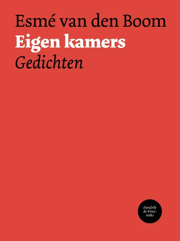 Eigen kamers – Esmé van den Boom – boek cover