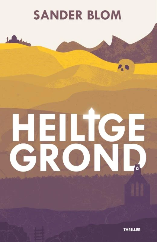 Heilige grond – Sander Blom – boek cover