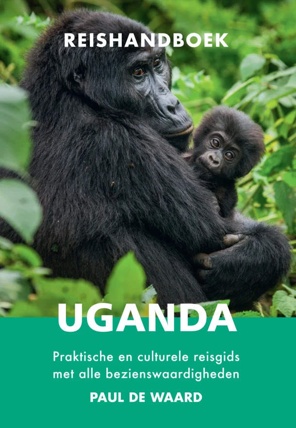 Reishandboek Uganda – Paul de Waard – boek cover