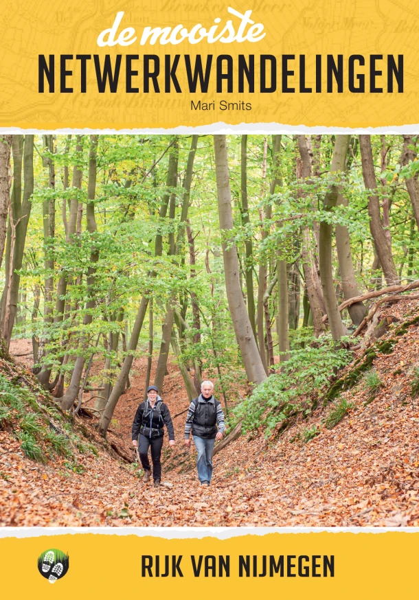 De mooiste netwerkwandelingen: Rijk van Nijmegen – Mari Smits – boek cover