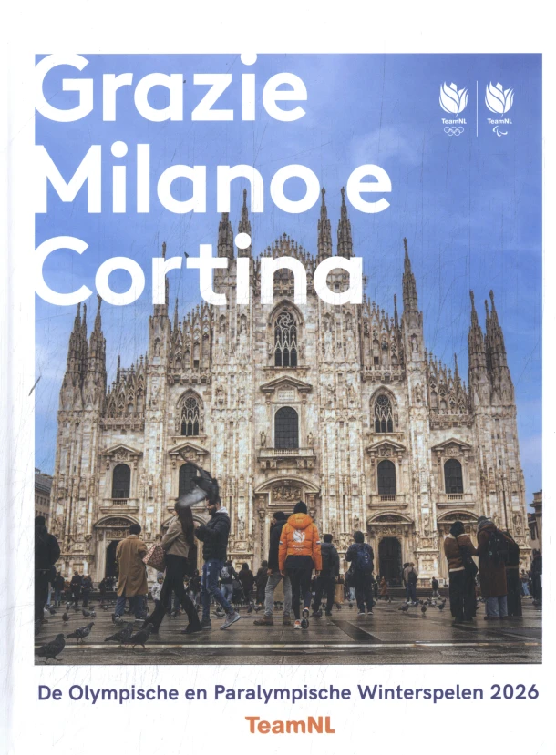 Grazie Milano Cortina – boek cover