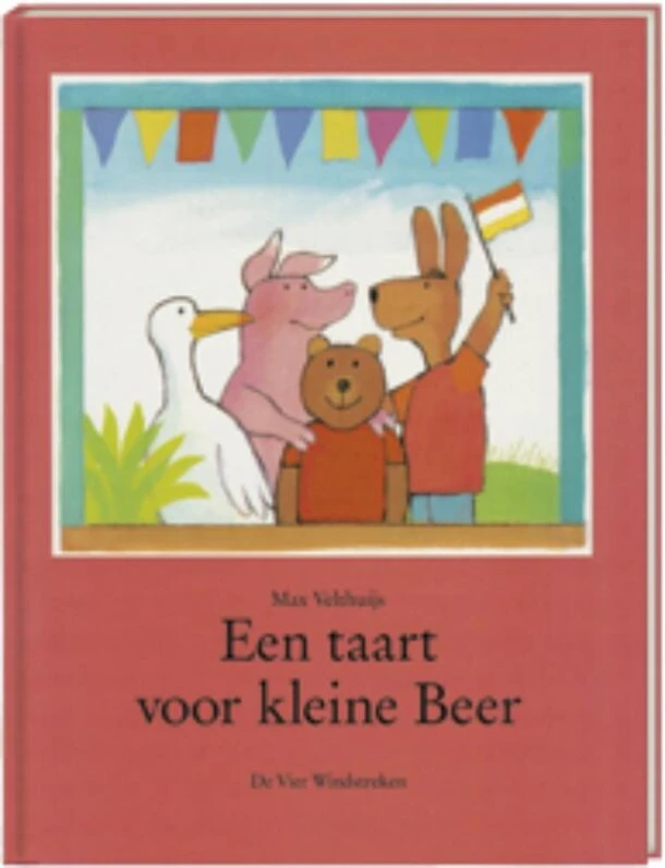 Een taart voor kleine Beer – Max Velthuijs – boek cover